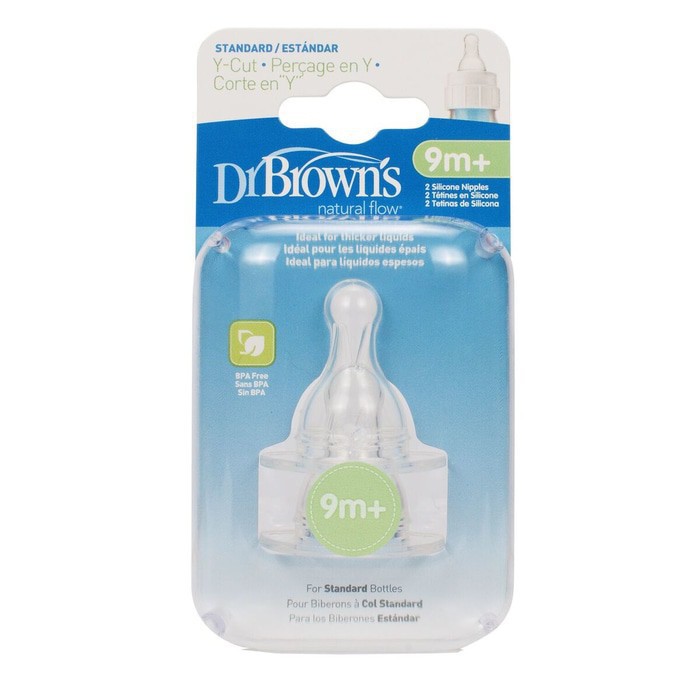 Dr. Brown's Y-Cut SL Narrow 312 - Nipple Dot Bayi