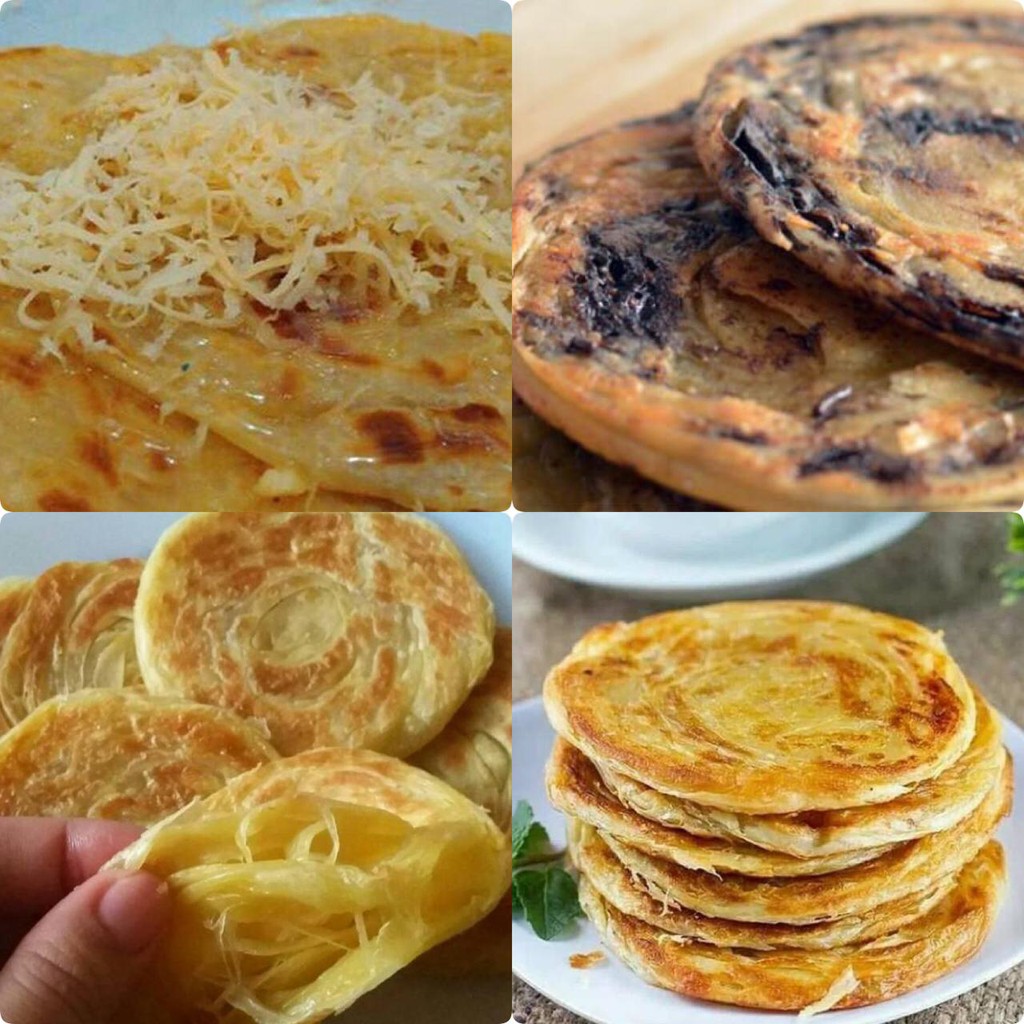 

ROTI CANE / MARYAM / CANAI / PRATA ISI 10PCS RASA ORIGINAL, COKLAT, KEJU - JAVA SAHARA / frozen fodd / cane coklat / cane keju / roti cane / cane india