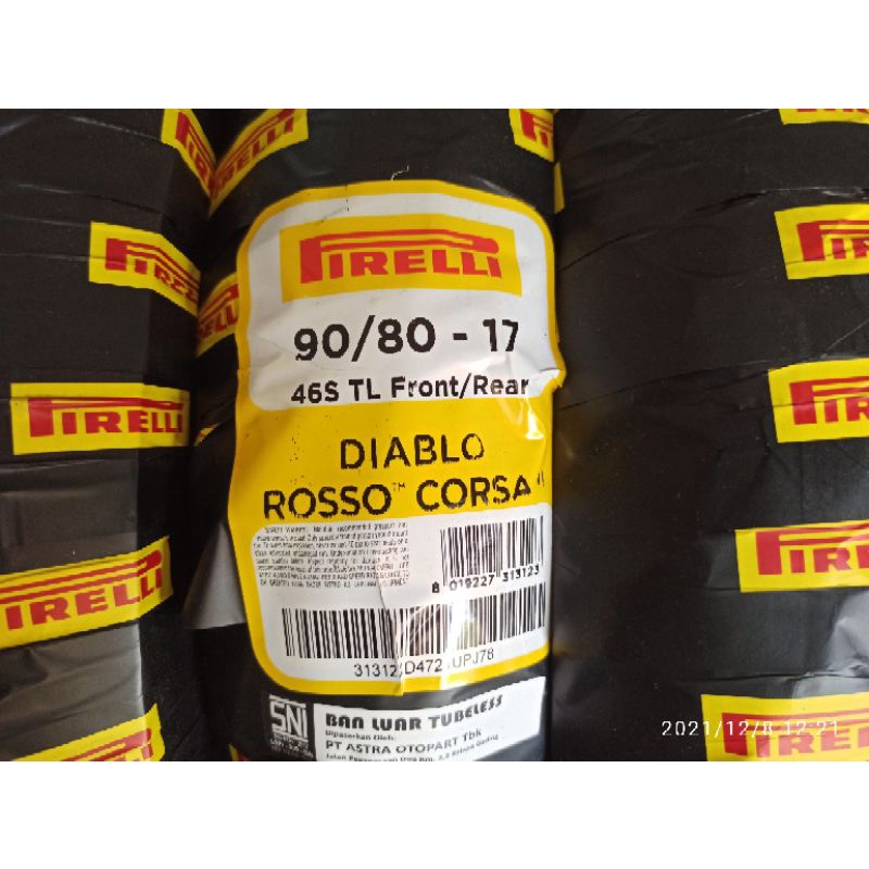 Pirelli diablo rosso corsa2 90/80-17