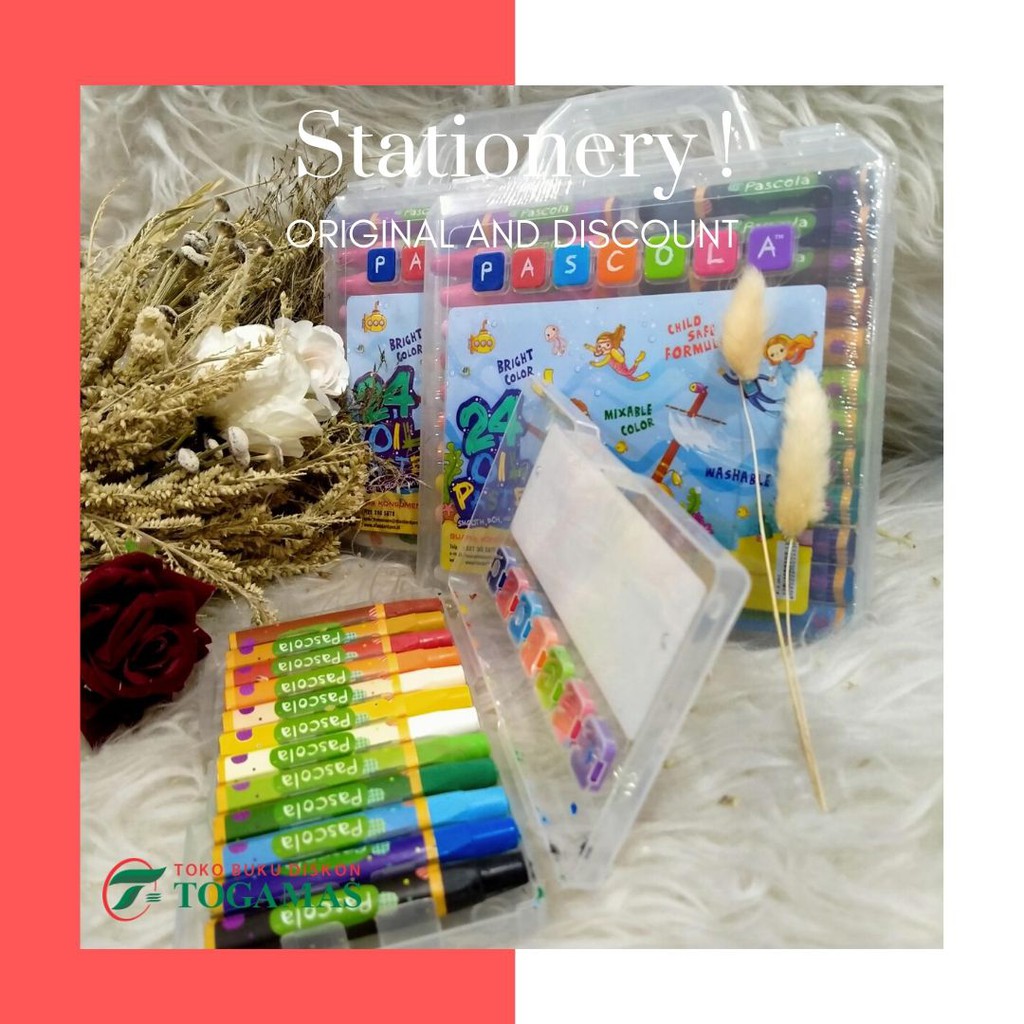 

OIL PASTELS 24C PASCOLA