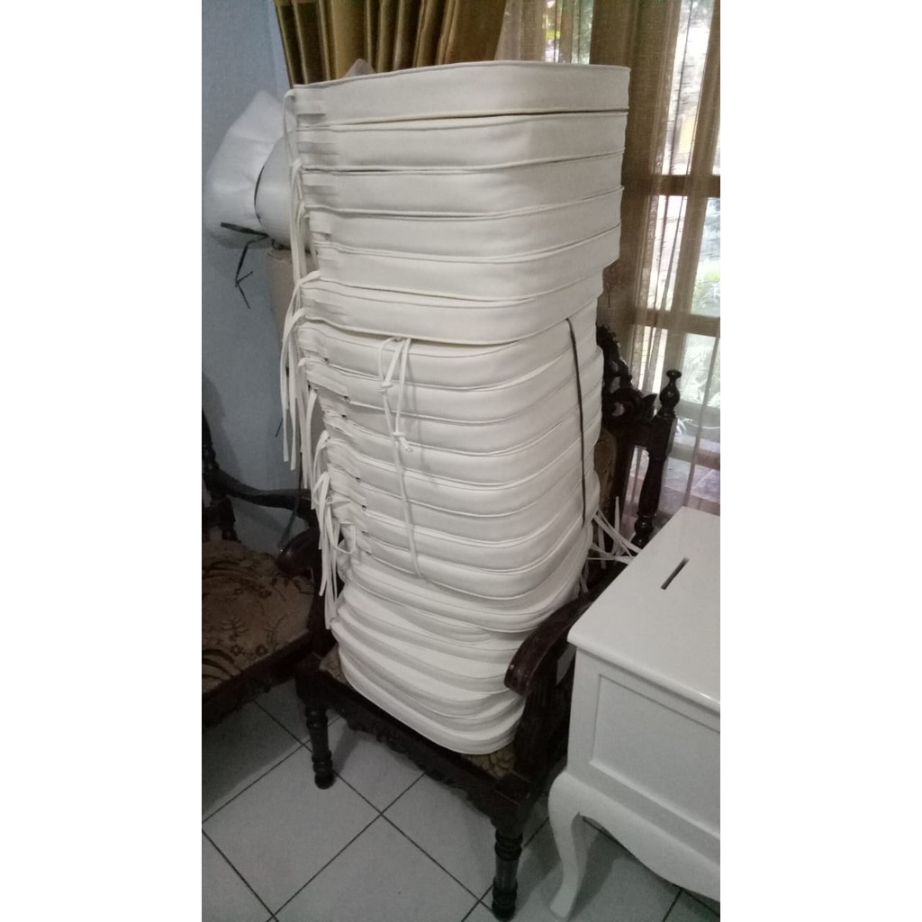 Alas duduk lantai Bantalan spon sofa kursi tifany kursi silang kursi napoleon mulya furniture jepara