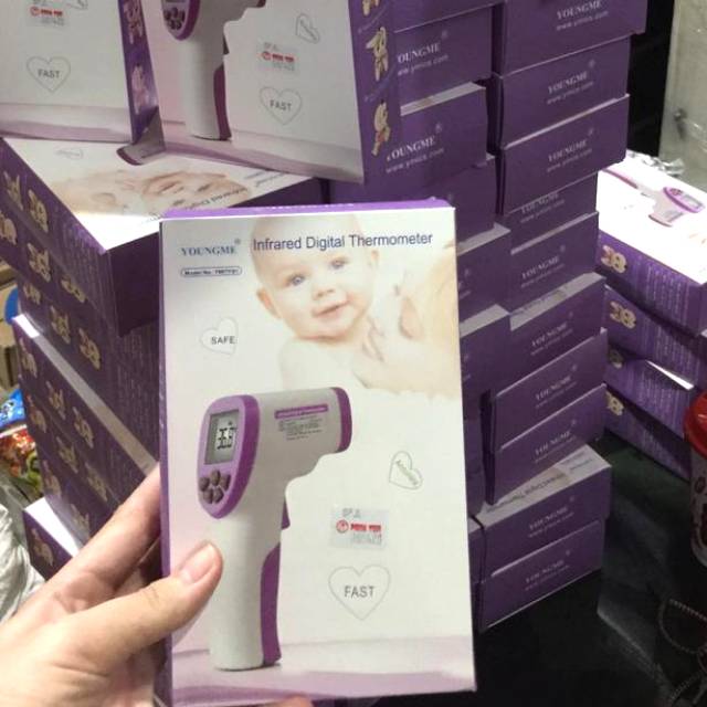 Termometer infrared / pengukur suhu tubuh / termometer / infrared