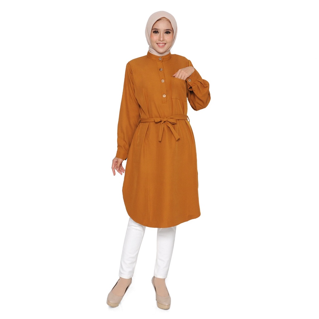 LONG TUNIK WANITA/BAJU PANJANG SHAKILA PREMIUM