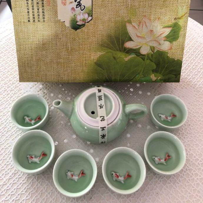 

Tea Set hadiah imlek , kado imlek , hampers 19