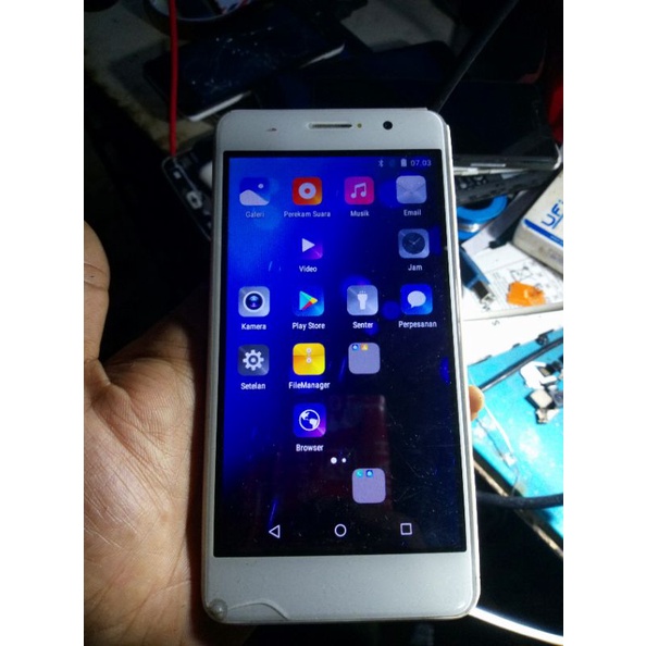 brandcode b7s lcd mesin normal