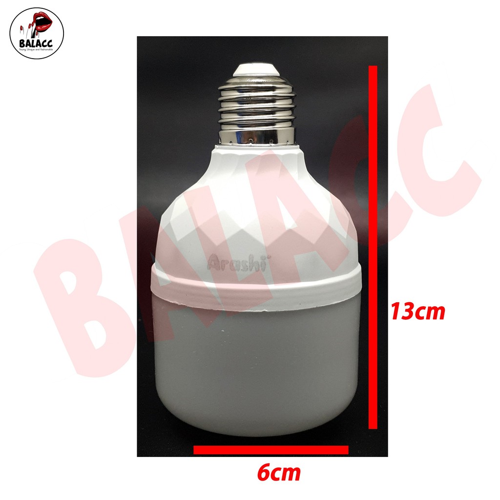 Lampu Led Arashi 15 Watt Garansi 1 Tahun / Lampu Arashi 15w / Lampu Bohlam 15 Watt / Lampu 15 Watt