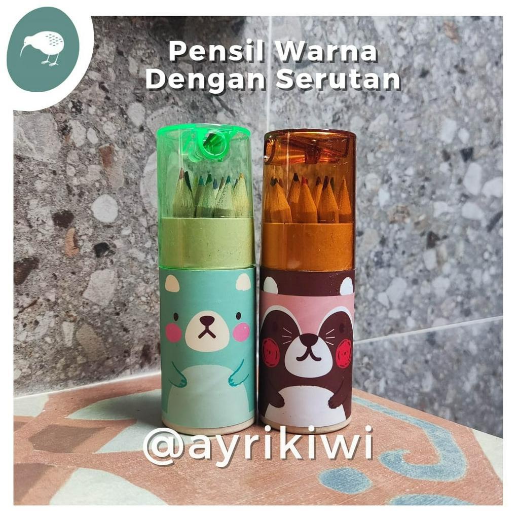 

Pensil Warna Dengan Serutan 12 warna