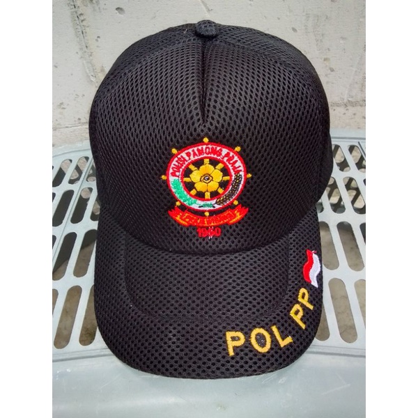 TOPI SATPOL PP / TOPI BORDIR SATPOL PP