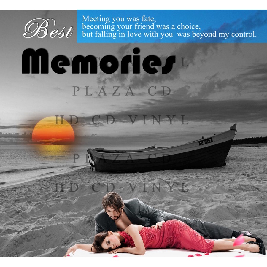 cd BEST MEMORIES - 4 Disc * Lagu Barat * K2HDPro Pop SQ LOVE SONG