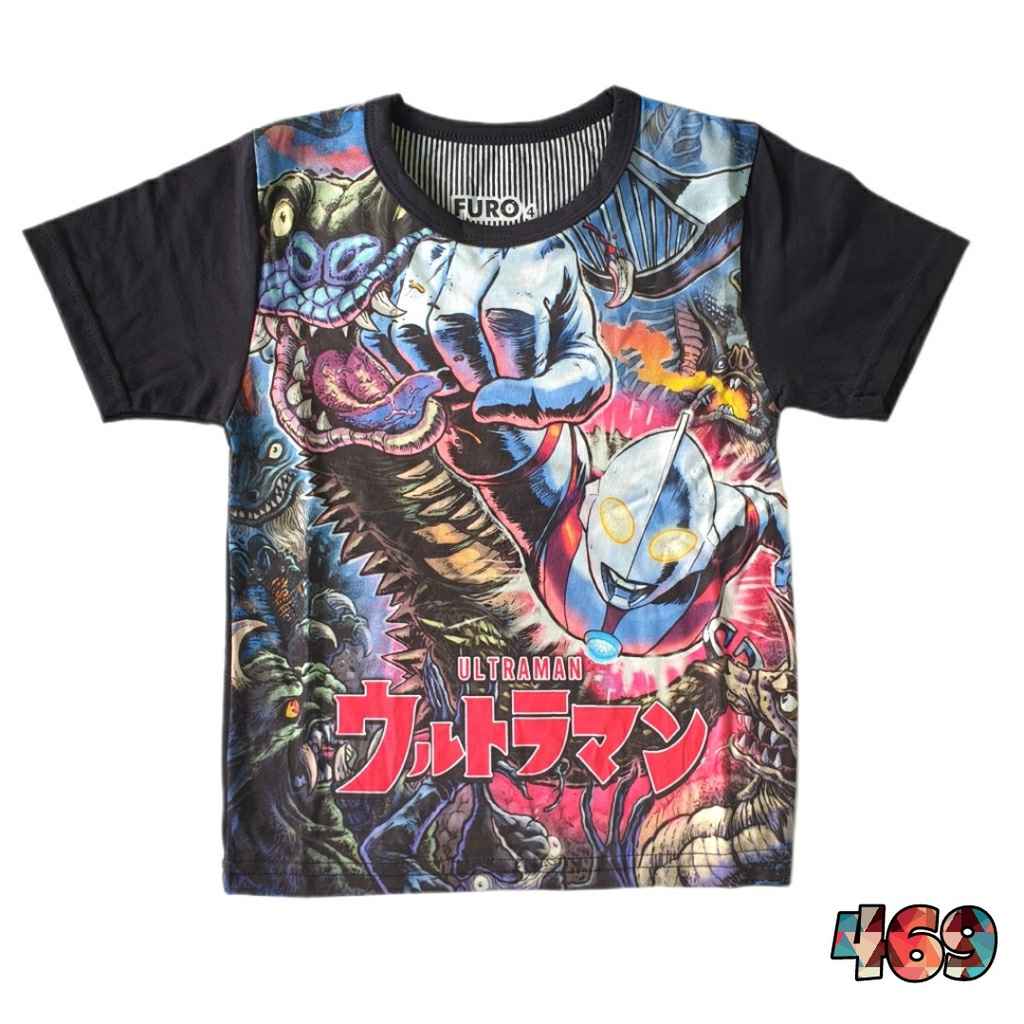 Kaos Anak Laki FURO motif ULTRAMAN