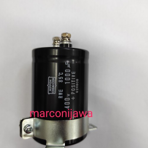 mj2144 capasitor elco 1000uf 400V nippon chemicon ori 100℅ baru