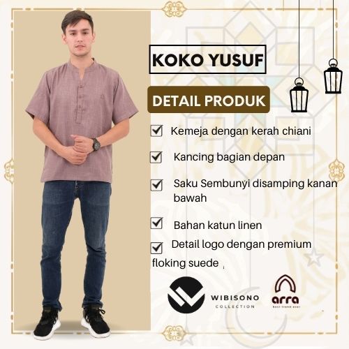 Arra Bilal Yusuf Baju Koko Pria Dewasa