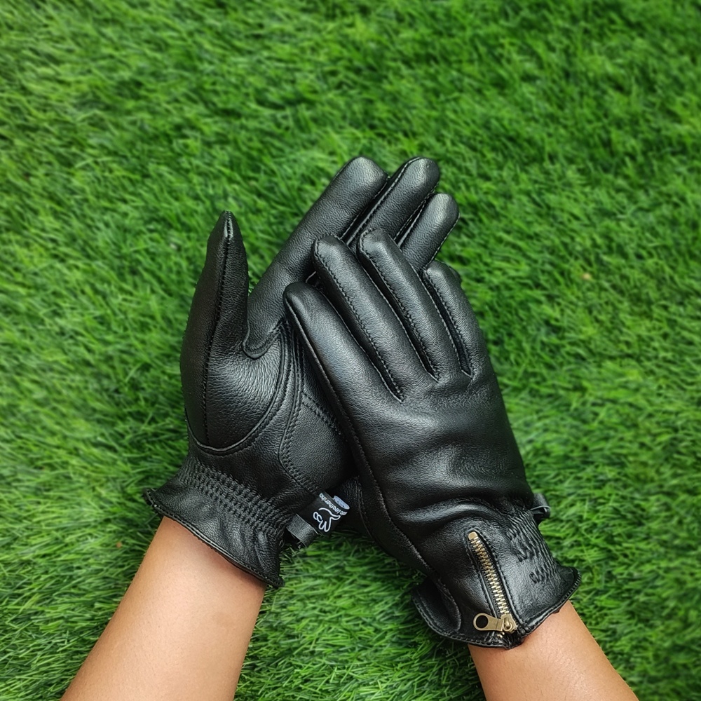 Sarung Tangan Motor Kulit Autoblack Full Leather Gloves