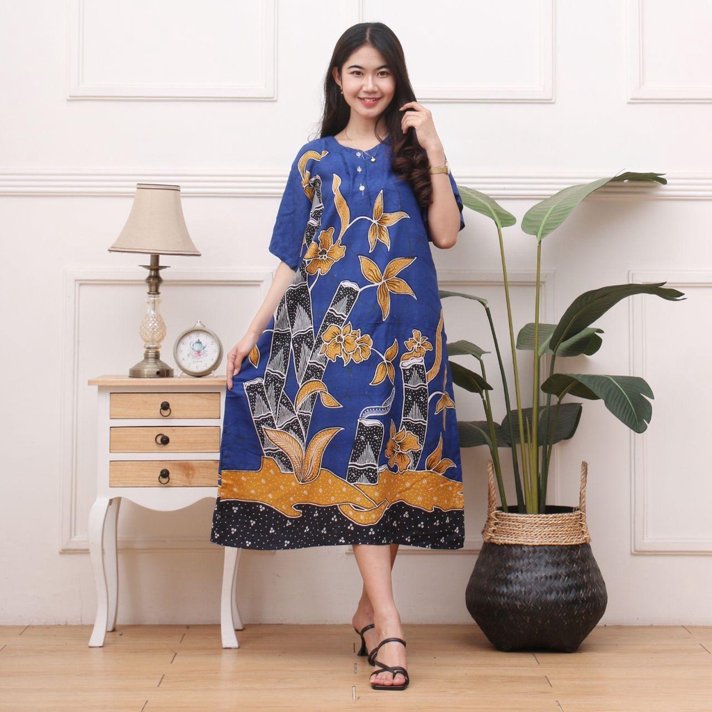 Daster Jumbo BELLE Daster Busui  Daster Cantik  Baju Tidur  Baju santai  Daster Batik