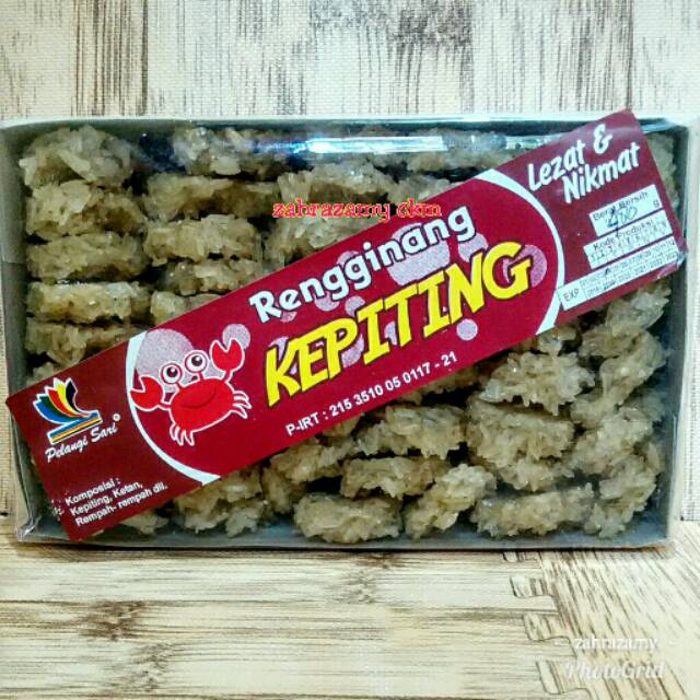 

RENGGINANG KEPITING