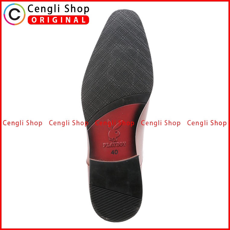 SEPATU PLAYBOY PANTOFEL FORMAL PRIA ORIGINAL KULIT ASLI TERBARU PLR9