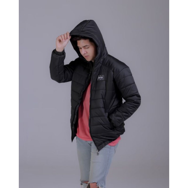 Puffer Jacket Gelembung Pria Wanita Parasut Musim Dingin Gunung Unisex Original Korean Style Inner Dacron Silicon Outdoor Hoddie Casual Bulang Dakron Pufer Mantel Terbaru