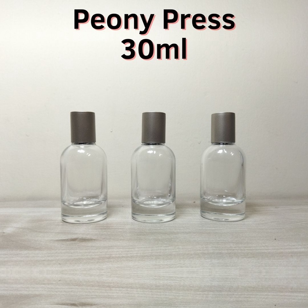 Botol Parfum Peony Semi Press / easy pump 30ml ( lelabo )