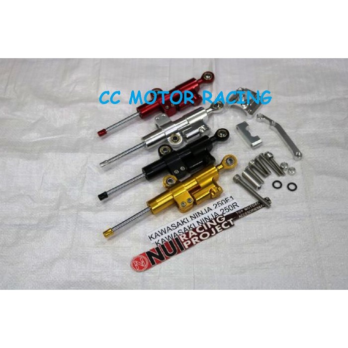 Stabilizer Stang / Steering Damper Nui Motor Ninja 250 fi , 250R Karbu