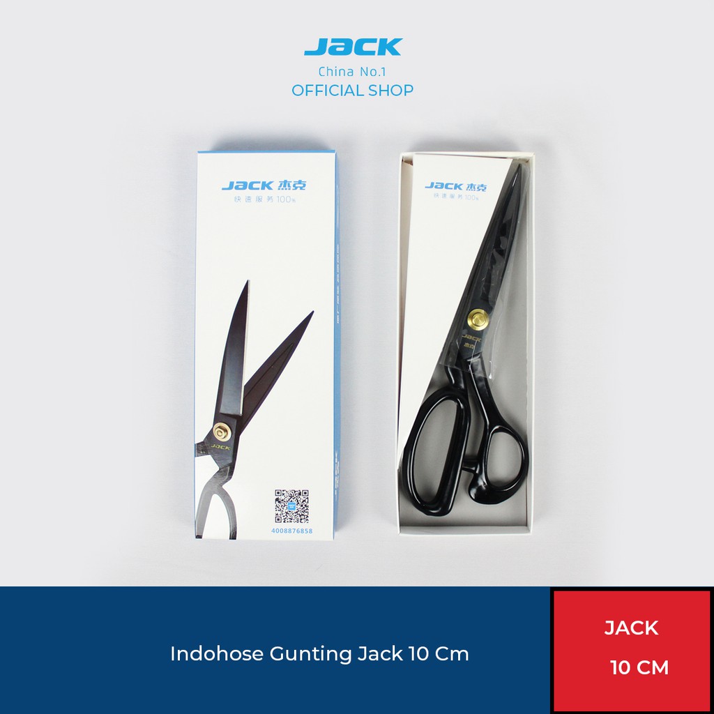 Jack 810732 Gunting Kain Jahit Baja Profesional - 10 Inch-1