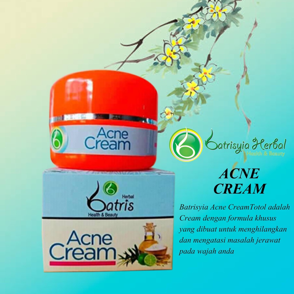 Batrisyia Acne Cream 12 gr (Kemasan Tube)