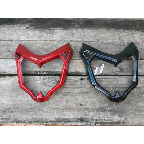 #9907 Aksesoris Vixion Cover / Lis Headlamp / Batok Lampu NVL vixion