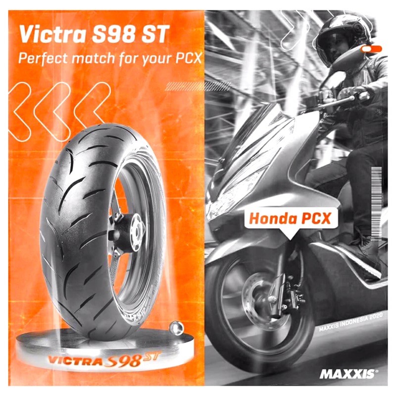 Ban Honda PCX Maxxis Victra 100/80-14 + 120/70-14 ( Paket Hemat )