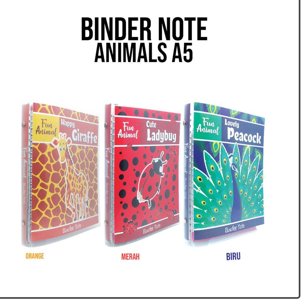 

[KODE PRODUK ATSSS9692] Map binder A5 Eselon / Map binder Animals Campus