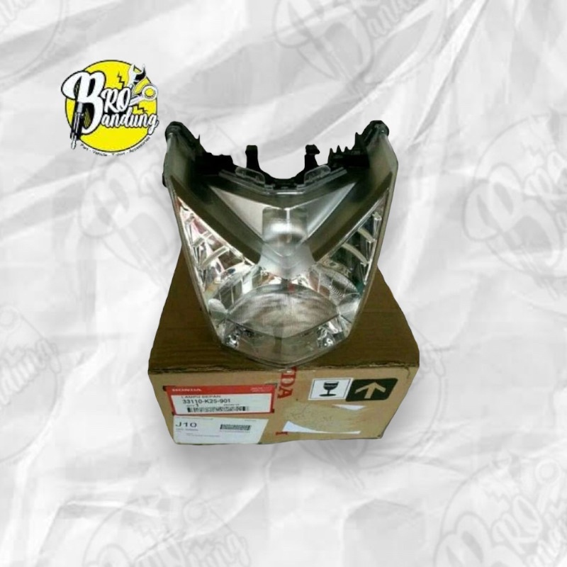 REFLEKTOR KACA LAMPU DEPAN BEAT FI 2013-2015 ORI/ORIGINAL AHM