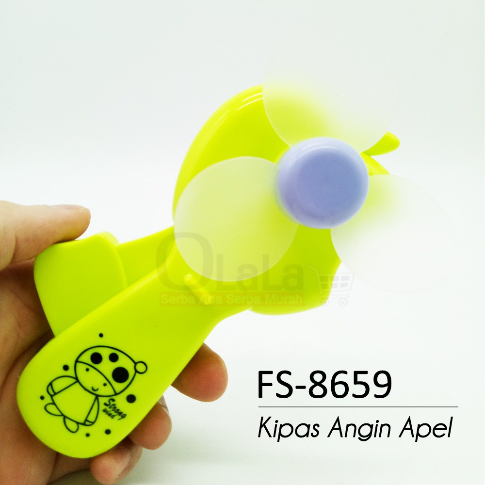 KIPAS MAINAN APPLE - KIPAS ANGIN MANUAL - KIPAS ANGIN MINI  FS-8659