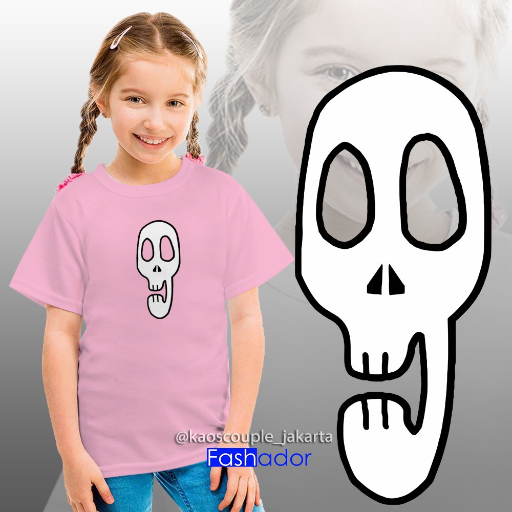 [BEST SELLER]  Kaos / Baju Anak Rumah Shinbi's House Korea the Haunted House Pink NET TV