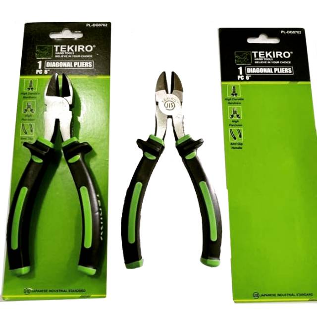 Tekiro Tang Potong 6 Inch Tekiro Diagonal Pliers 6 in PL-DG0762