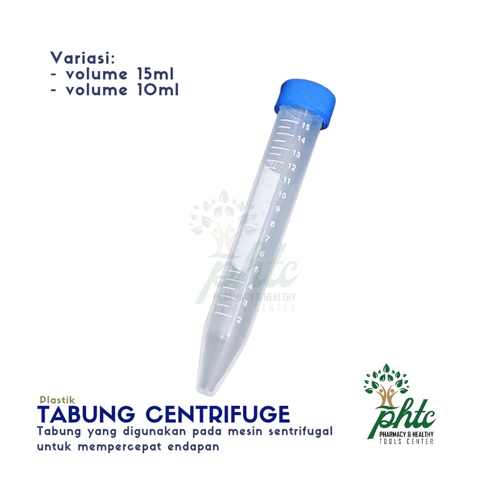 Tabung Centrifuge - Plastik