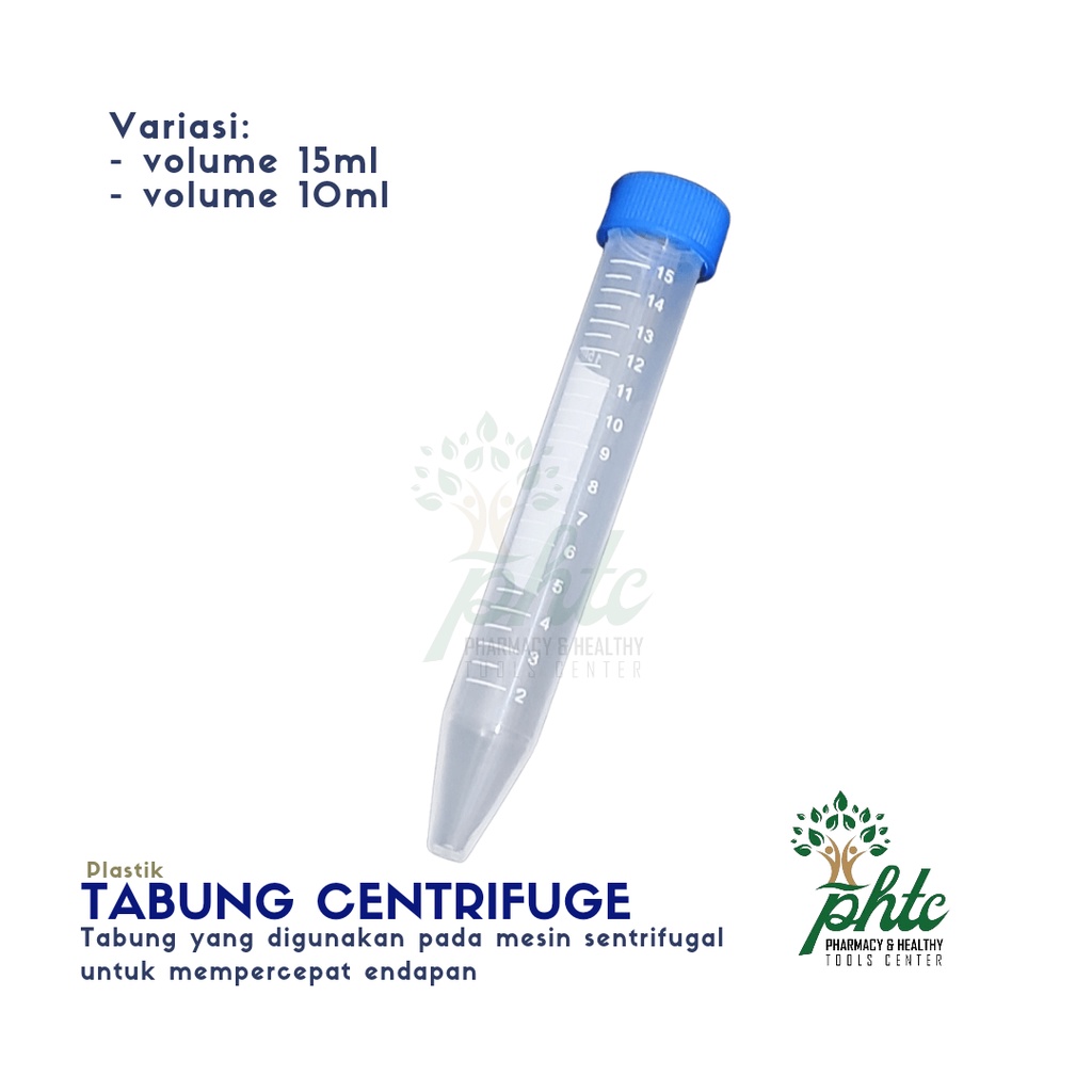 Tabung Centrifuge - Plastik