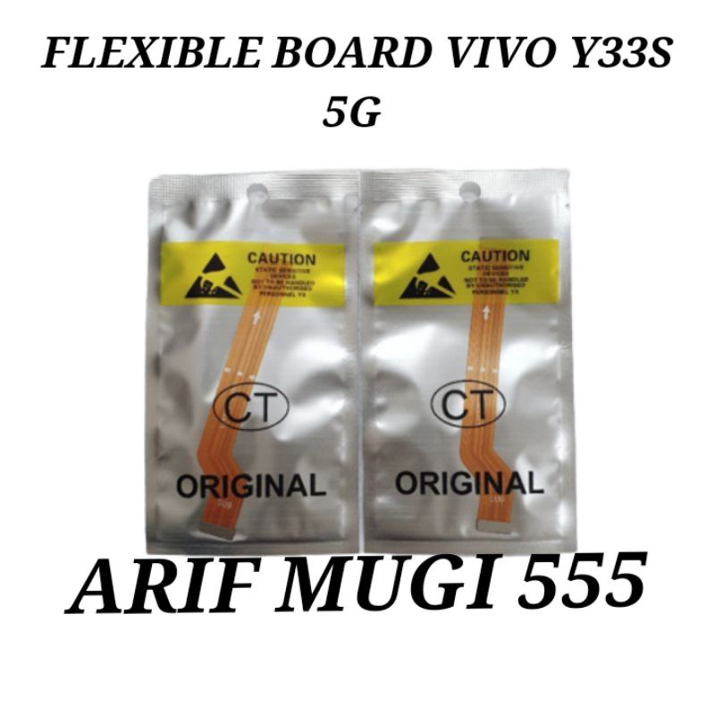 FLEXIBLE FLEXIBEL TENGAH MAIN BOARD CONNECT LCD VIVO Y33S 5G ORIGINAL