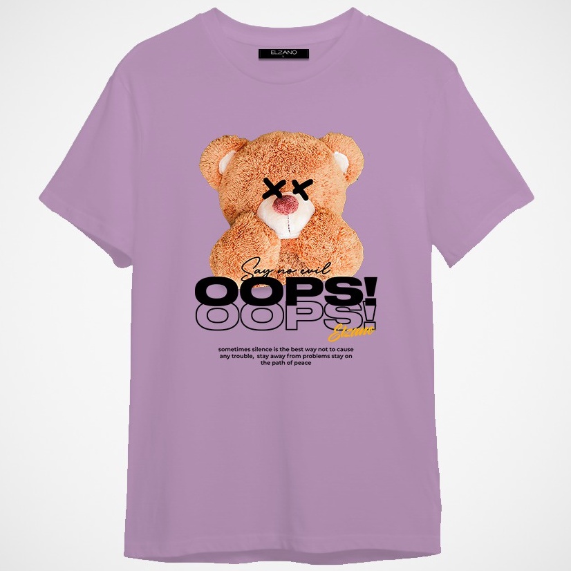 Public - Oops Bear T-Shirt - T-Shirt Distro Kekinian