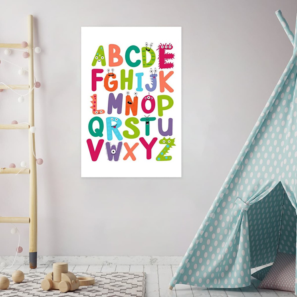 

Poster EDUKASI Anak A3+ (Max 31x47cm) ALPHABET 4