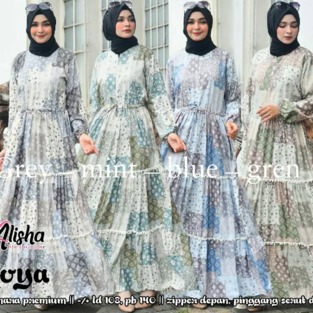 Kroya Maxy Dress Murah