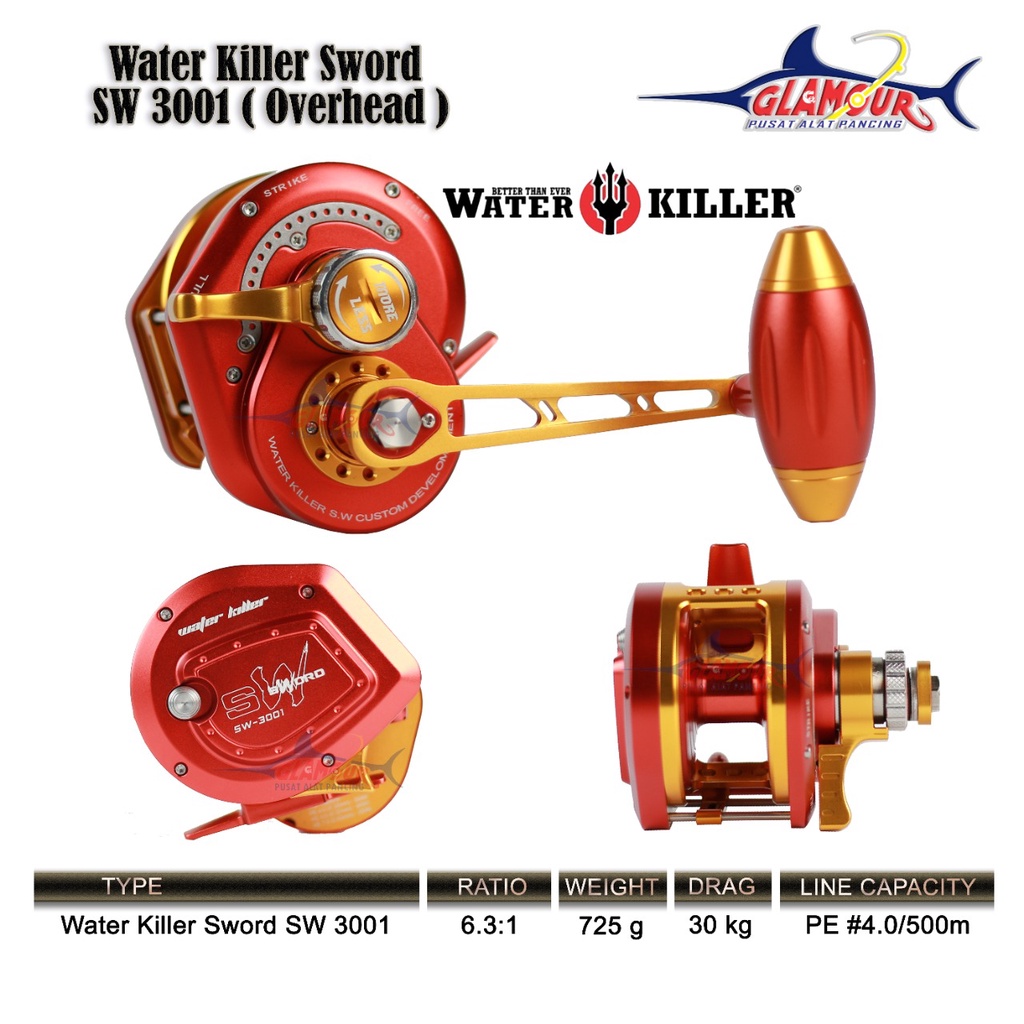 WATER KILLER SWORD SW 3001 / REEL WATER KILLER SWORD 3001