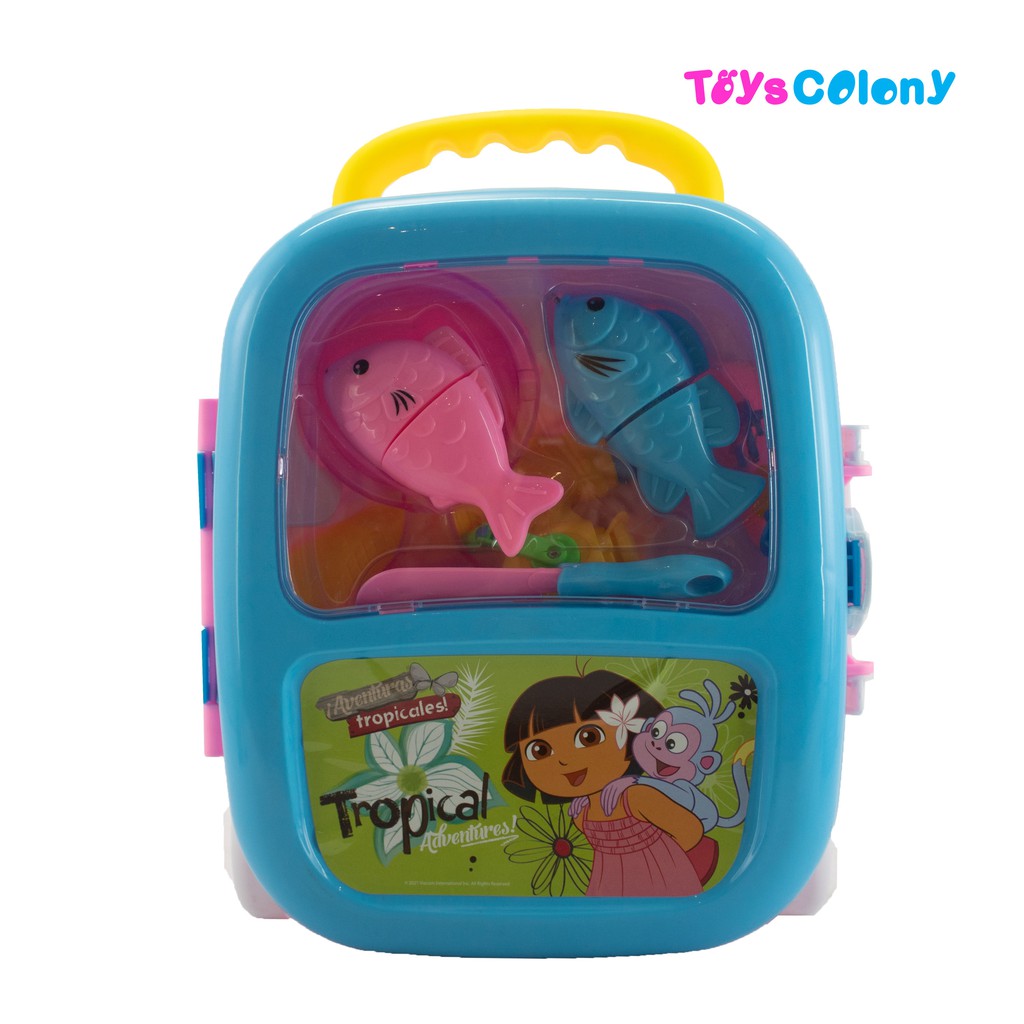 TRAVEL BAG FISHING ADVENTURE DORA / MAINAN KOPER DORA