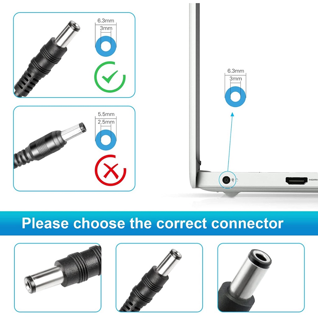 Adapter Charger Laptop Toshiba Satellite A10 A15 A50 A55-15V 5A 75W 6.3 x 3.0mm