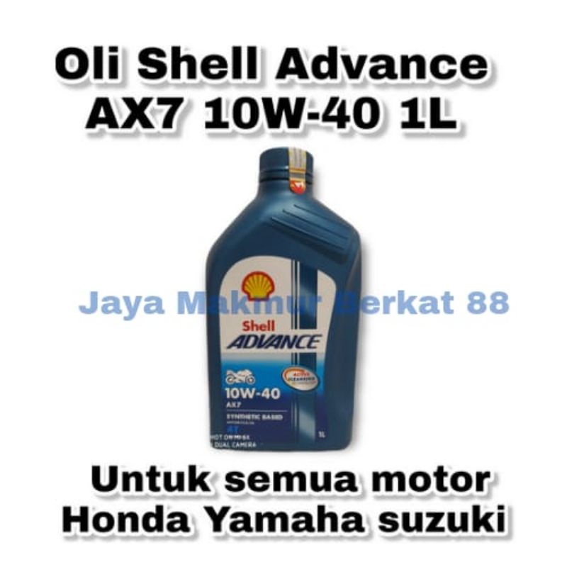 SALE - OLI MOTOR SHELL ADVANCE AX7 10W-40 1 L