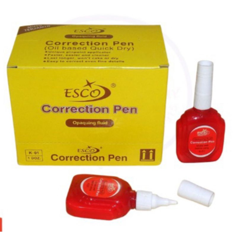 

Tipex ESCO/correction pen esco tipe X / tipex kenko