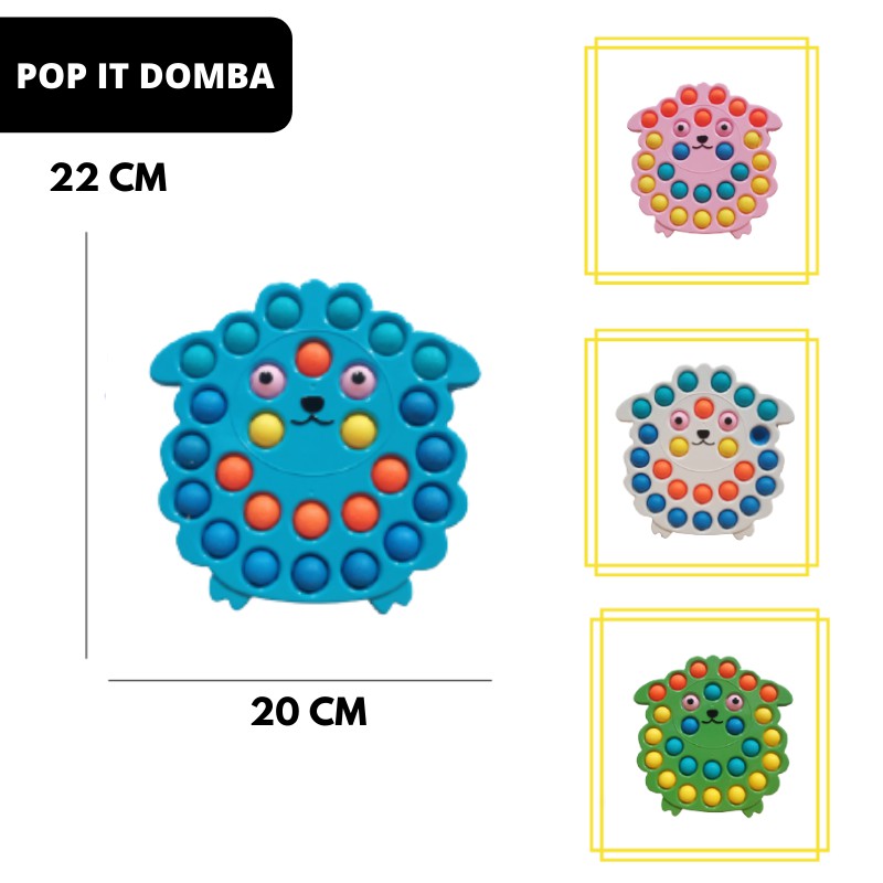 (MI) Mainan Pop It Simple Dimple Pedang Kapak Mainan Anak Senjata Terbaru-DOMBA
