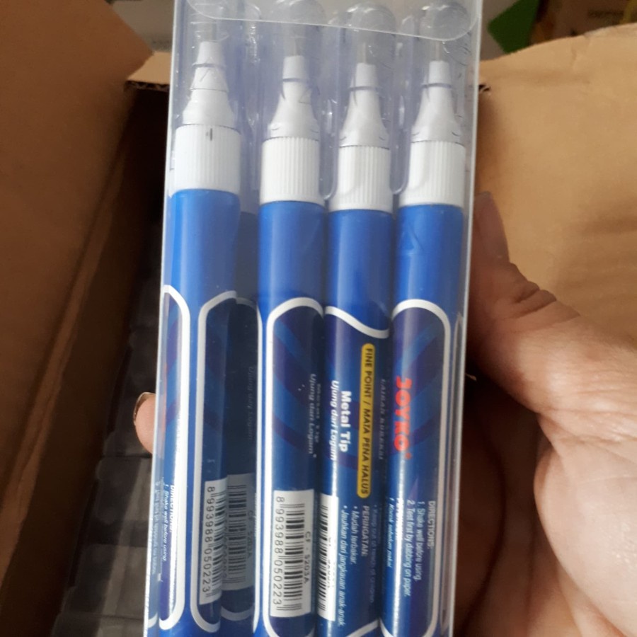 

Tipex JOYKO CF-S203/Correction Pen/Tipe-Ex Pen Cair/Tip X Metal Tip