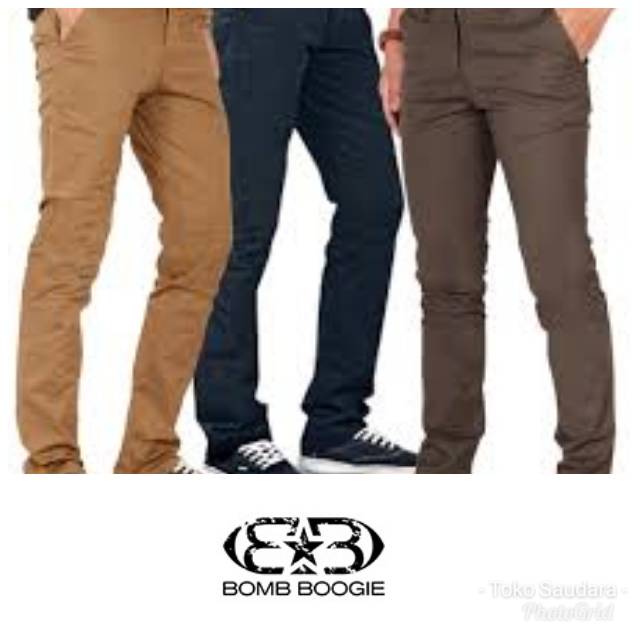 Celana chinos boomboogie grade ori