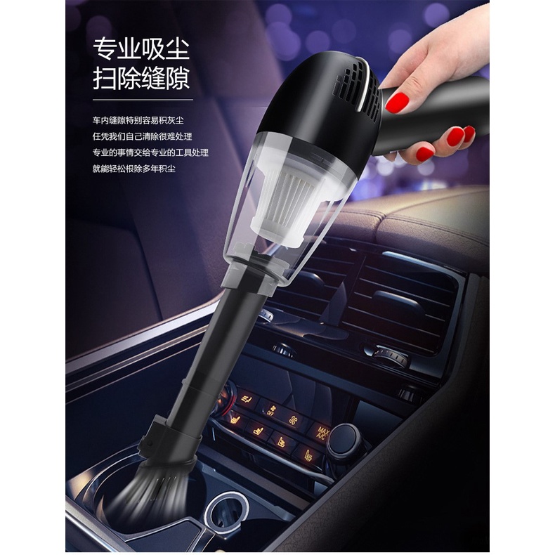 Wireless Vacum Cleaner Mobil Rumah Portable Mini Vacuum Penyedot Debu