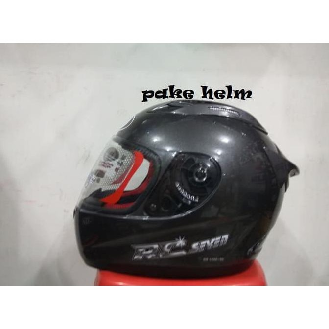 HELM KYT RC 7 RC SEVEN SOLID ABU ABU TUA FULL FACE RC7