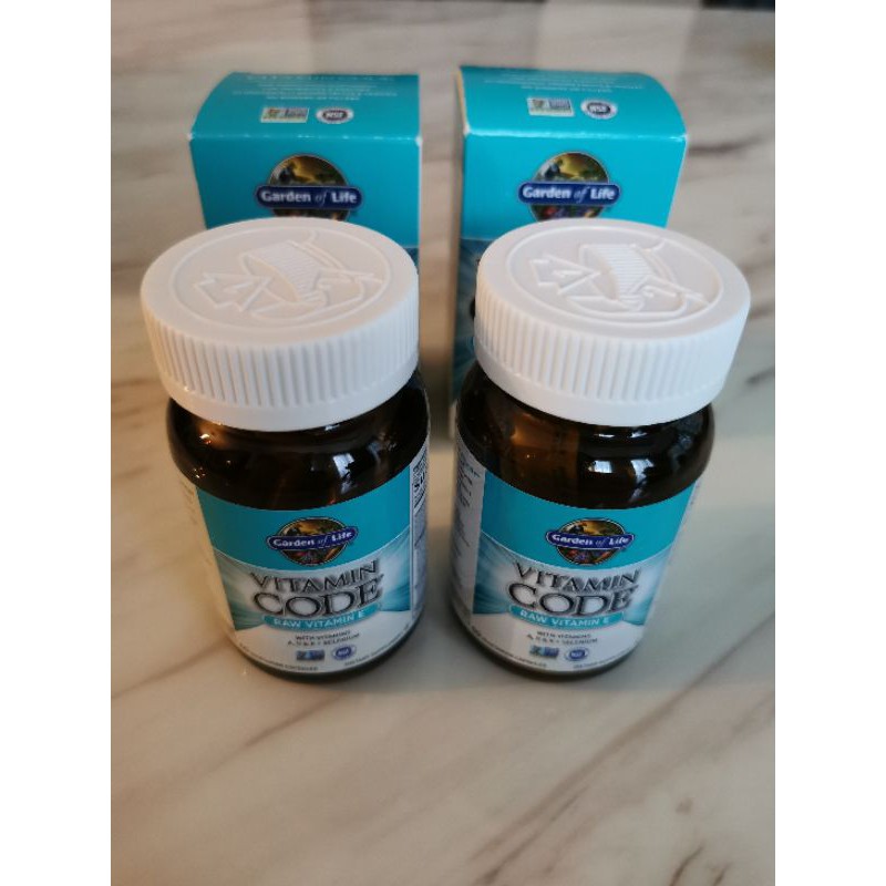 

Garden of Life Raw Vitamin Code E Gluten Free Non-GMO