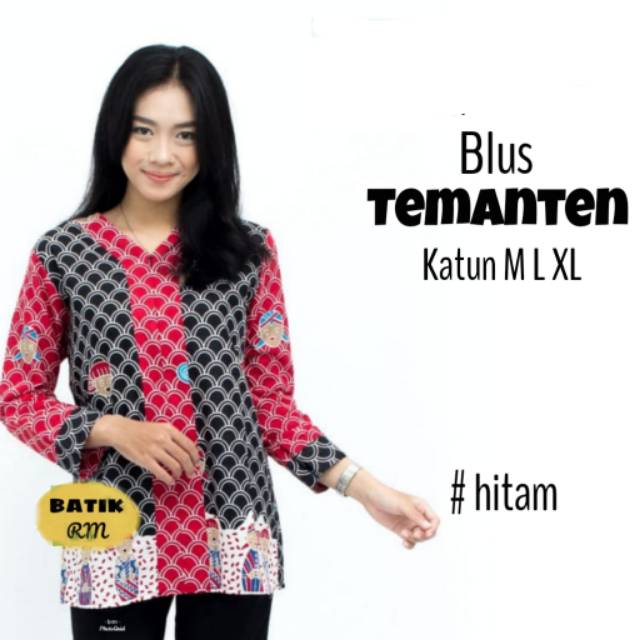 Blus temanten cantik